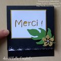 Stampin'Up ! - Remerciements (mariage de Fiorinda #4)