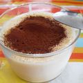 Tiramisu au café poudré de chocolat