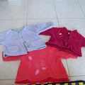 Lot de 3 sweats:catimini,marese,sergent major