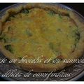 quiche au brocolis saumon fumé