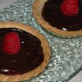 Tartelettes framboise & chocolat selon Eric Leautey