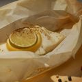 Turbot et fenouil aux deux citrons, en papillotes