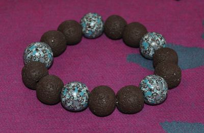 Bracelet chocolaté