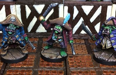 Peinture de pro : Les orcs pirates