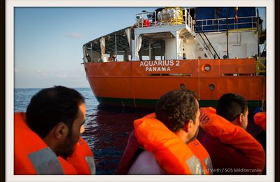 L’Aquarius demande l’autorisation de débarquer 58 migrants à Marseille