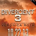 Date de sortie pour le troisième tome de Divergent. 