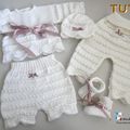 Tuto, explications, layette tricot laine bb, tricot bebe