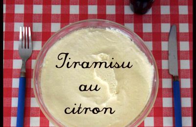 Tiramisu au citron selon Anaik, Le mascarpone c’est pas gras