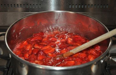 Journée confiture de fraises 