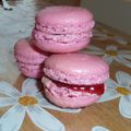 Macarons à la framboise