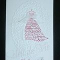 Carte de félicitations pour un mariage