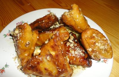 SAMSA. GÂTEAU TRADITIONNEL AUX NOIX