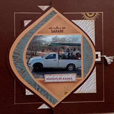 Page à volet avec le gabarit Madagascar