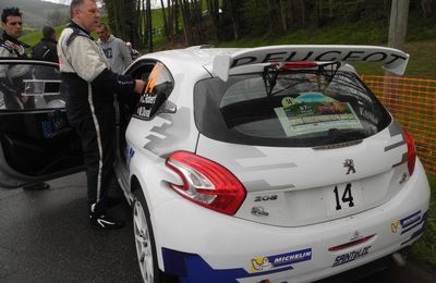 rally lyon charbo  2015 69 N°14 peugeot saintéloc