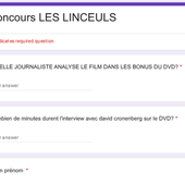 concours LES LINCEULS
