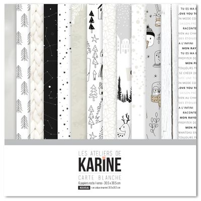 "Carte blanche" la nouvelle collection de Karine à gagner !