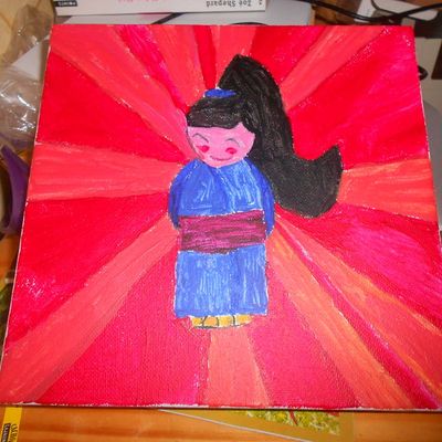 Premier cadre en acrylique