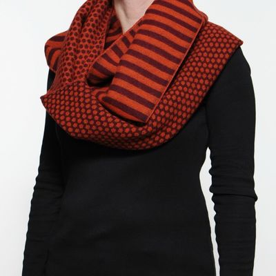 Une rentrée cocooning avec l'écharpe tube