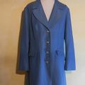 M124 : Manteau bleu 60's T.42