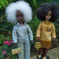 Transformations de poupées en poupées noires : Candy et Sylvette