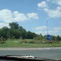 Rond-point à Louviers