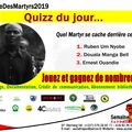 SEMAINE DES MARTYRS 2019: Des quizz au menu