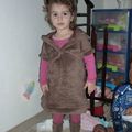 robe doudou caramel