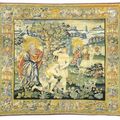 Deux tapisseries Audenarde & une tappisserie, Bruges, XVIe -XVIIe siècle