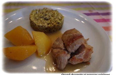 PORC A LA BIERE ET AUX NAVETS BOULE D'OR