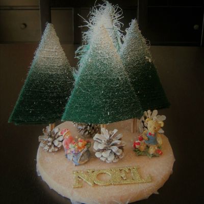 D.I.Y " Les sapins de Laine."