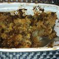 Crumble de Poire au Chocolat