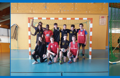 Match profs-élèves d'handball