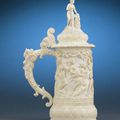 Ivory Artemis and Actaeon Tankard. Circa 1860. 