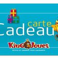 Cartes cadeaux KING JOUET