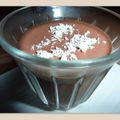 Panna cotta choco coco.