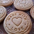 ...Biscuits "made with love"... (Facile et rapide)