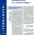 Alcool, tabac et cannabis durant les « années collège » - Tendances (OFDT) n°80