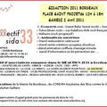 Sidaction 2-3 avril à Bordeaux