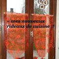 Le 1er Tuto (DIY) 2014: recycler un chemin de table en .....Rideaux !!