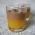 Verrine chocolat/orange