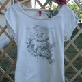 T-shirt romantique