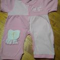 Combi short rose