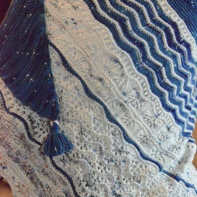 Châle Petit Mousse de Bergamote et Citron