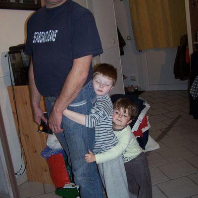 ma brochette d'hommes!