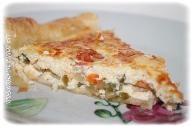 Tarte aux légumes végétarienne