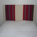 Housse de tête de lit avec tissu Artiga