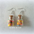 Boucles d'oreilles "Salade de fruits"