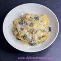 Tortelloni ricotta-épinards aux courgettes