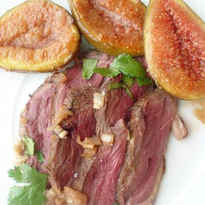 Magret de canard aux figues 