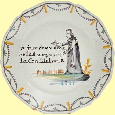 Le 21 janvier 1791 à Nogent-le-Rotrou : serment des prêtres.